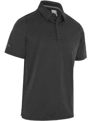 Callaway Chev Twill Jacquard męskie polo, caviar