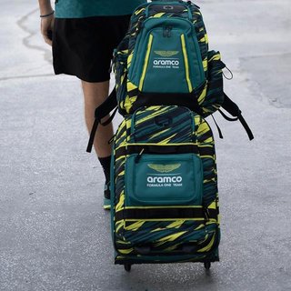 Ogio Alpha Layover Aston Martin F1 Team 44L torba podróżna, green