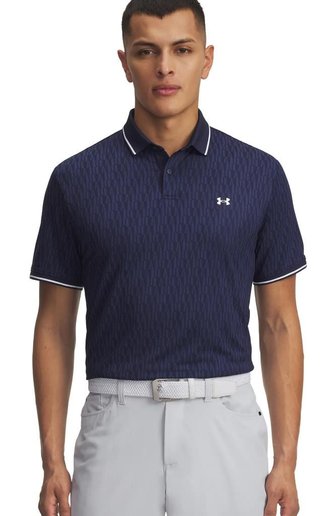 Under Armour Playoff Sport Jacqaurd męskie polo, granatowe