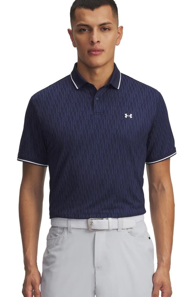 Under Armour Playoff Sport Jacqaurd męskie polo, granatowe