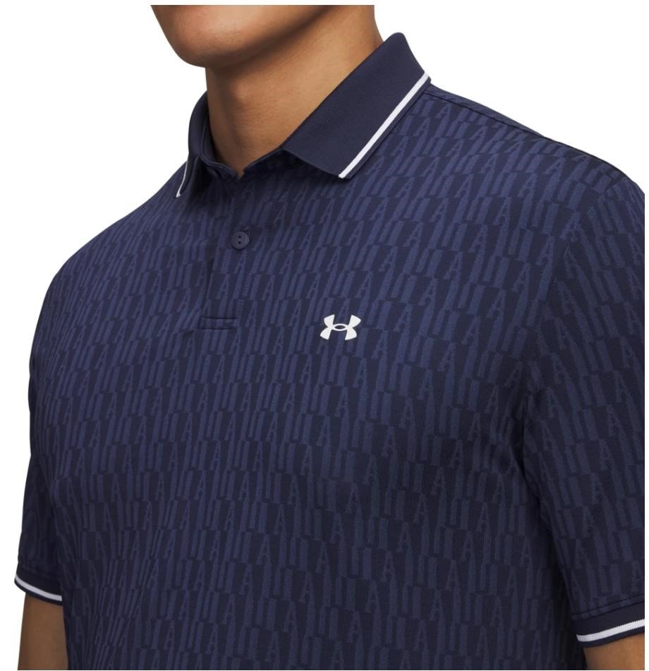 Under Armour Playoff Sport Jacqaurd męskie polo, granatowe