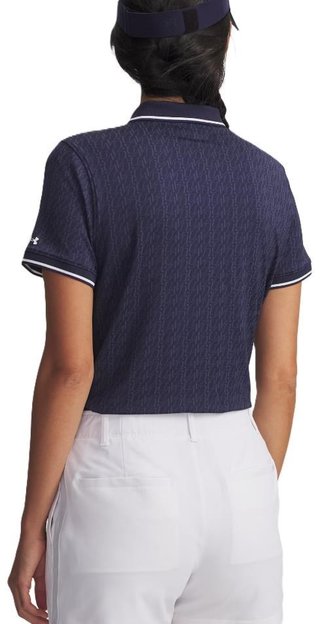Under Armour Playoff Jacquard damskie polo, granatowe