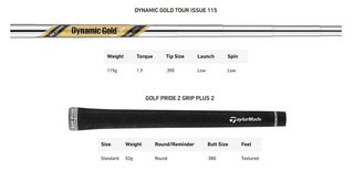 Taylormade MG5 Chrome wedge, stal