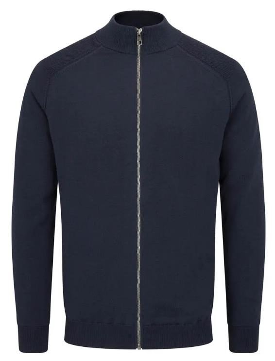 Ping Murphy Lined full zip męski sweter, granatowy
