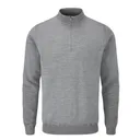 Ping Croy Lined Half Zip męski sweter, french grey marl