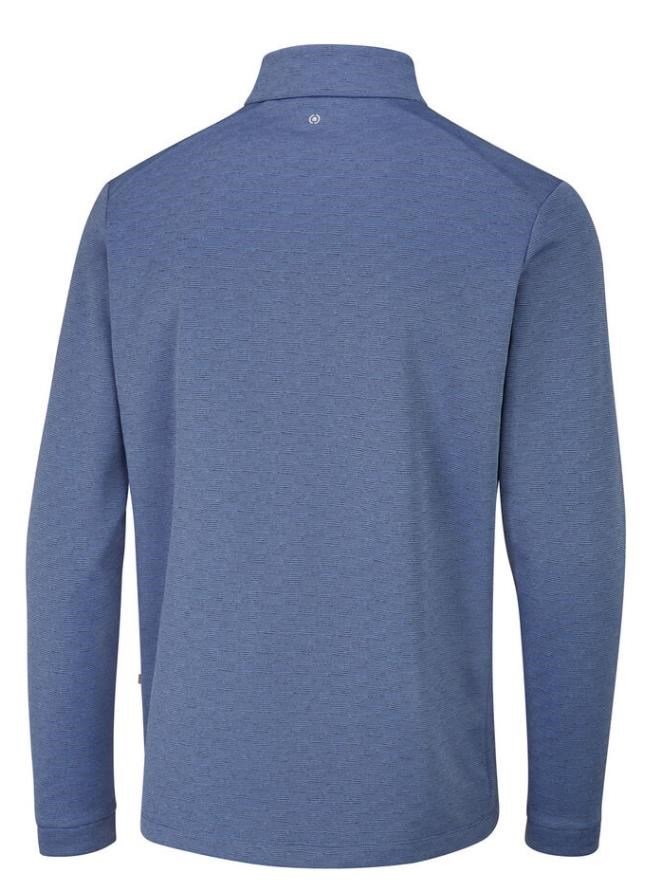 Ping Bexton half Zip fleece męska bluza, airforce multi