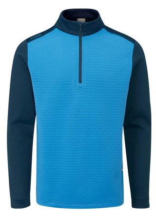 Ping Nolan Quarter Zip Fleece męska bluza, niebiesko/granatowa