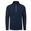 Ping Nolan Quarter Zip Fleece męska bluza, granatowa