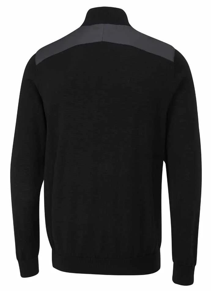 Ping Connell Hybrid męski sweter, czarna