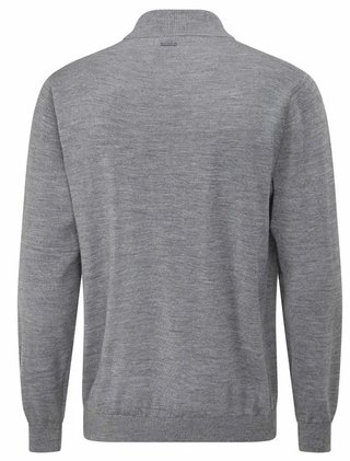 Ping Dorset Quarter zip męski sweter, szary