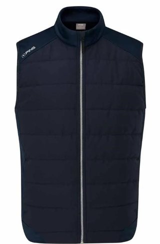 Ping Aiden Hybrid fleece męska kamizelka polarowa, granatowa