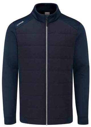 Ping Aiden Hybrid fleece męska kurtka, granatowa