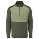 Ping Astbury fleece męska kurtka, dark olive/lichen