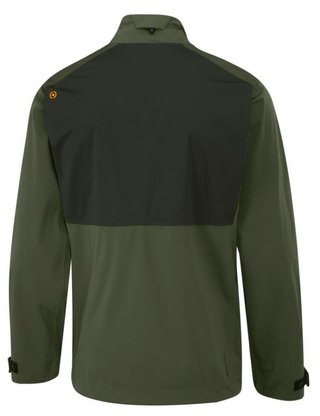 Ping Impervious Waterproof męska kurtka wodoodporna, dark olive/black