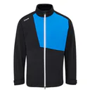 PING Impervious Waterproof męska kurtka, czarny/brilliant blue