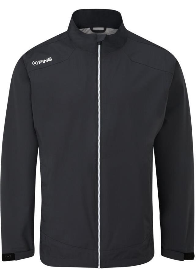 Ping AquaDrive Waterproof męska kurtka wodoodporna, czarna