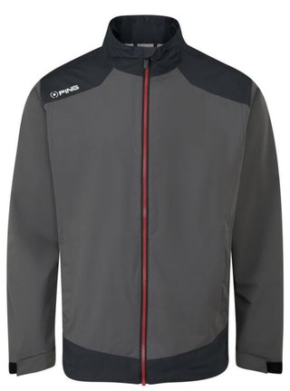 Ping AquaDrive Waterproof męska kurtka wodoodporna, czarno/szara