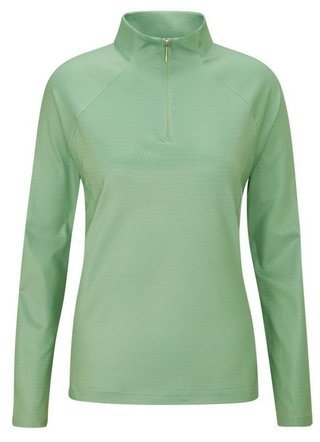 Ping Jasmine Printed long Sleeve damski top, eucalyptus multi