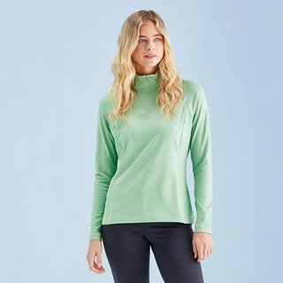 Ping Jasmine Printed long Sleeve damski top, eucalyptus multi