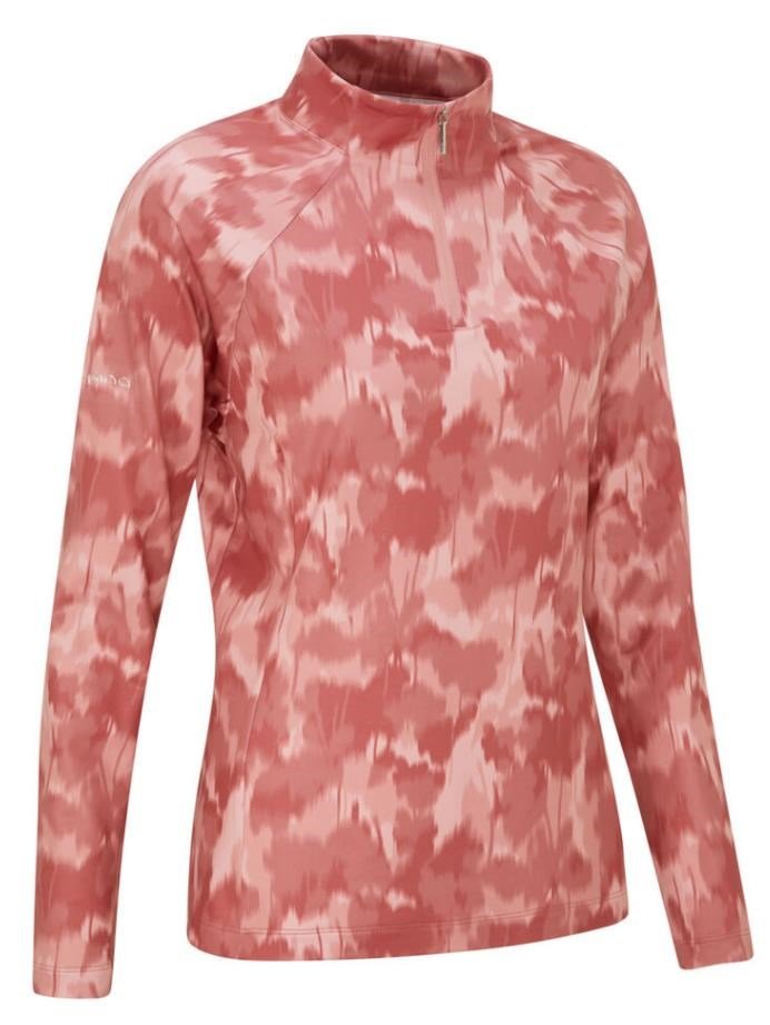 Ping Jasmine Printed long Sleeve damski top, rose multi