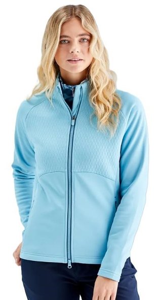 Ping Catherine Full zip fleece damska bluza, oasis