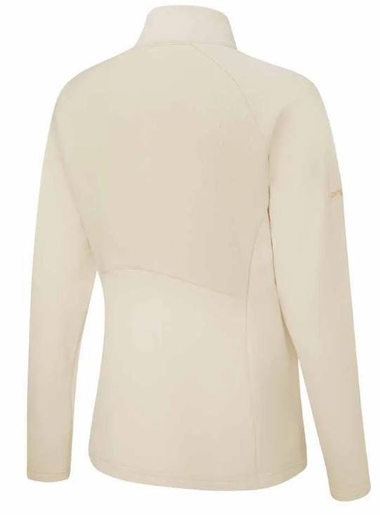 Ping Catherine Full zip fleece damska bluza, chalk