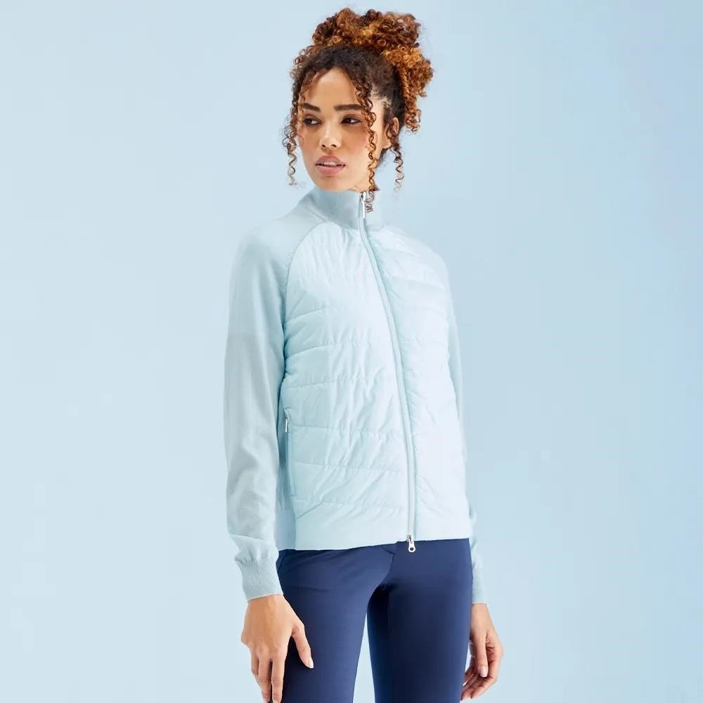 Ping Fran Hybrid full-zip damska kurtka, opal