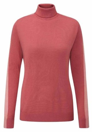 Ping Lockett Roll neck damski sweter, rose/muted pink