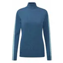 Ping Lockett Roll neck damski sweter, blue fusion/crystal blue
