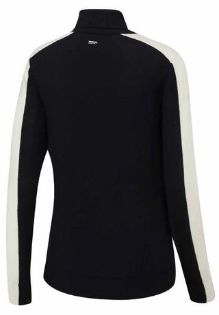 Ping Lockett Roll neck damski sweter, black/chalk