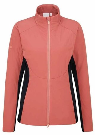 Ping Casey insulated hybrid damska kurtka, rose/navy