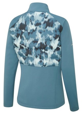 Ping Clare Zoned fleece damska kurtka, blue fusion/navy multi