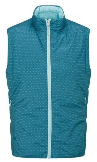 Ping Samantha Clo® insulated reversible damska kamizelka, opal/blue fusion multi