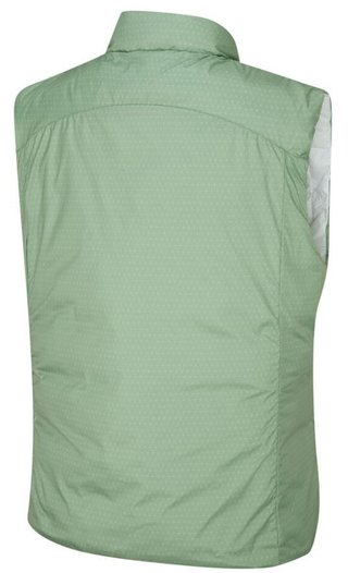 Ping Samantha Clo® insulated reversible damska kamizelka, white/eucalyptus multi