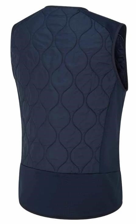 Ping Seren insulated collarless damska kamizelka, granatowa
