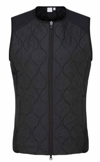 Ping Seren insulated collarless damska kamizelka, czarna
