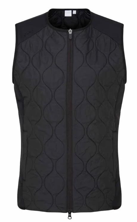Ping Seren insulated collarless damska kamizelka, czarna
