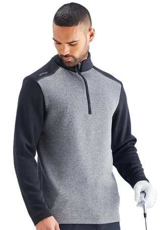 Ping Ramsey męska bluza, black marl/blac