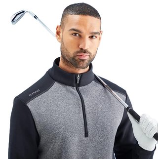 Ping Ramsey męska bluza, black marl/blac