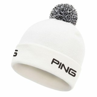 PING Cresting Knit męska czapka zimowa, biała