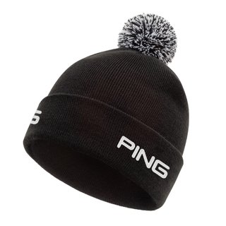 PING Cresting Knit męska czapka zimowa, czarna