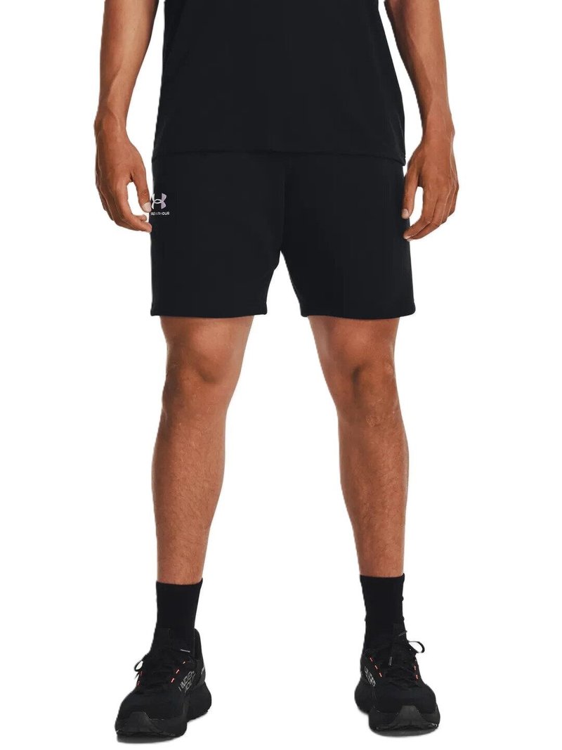 Under Armour Essential Fleece spodenki męskie, czarne