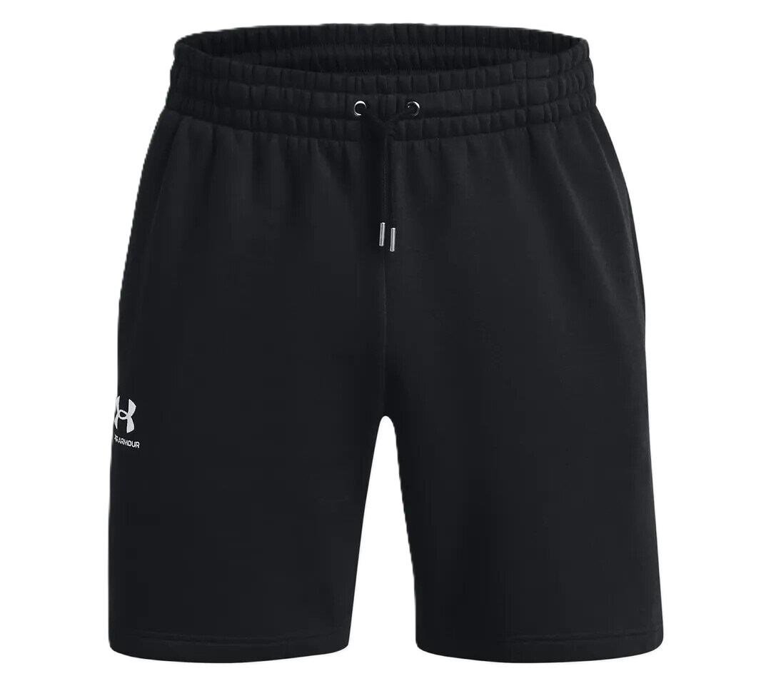Under Armour Essential Fleece spodenki męskie, czarne