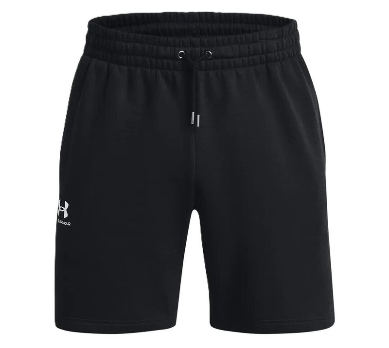 Under Armour Essential Fleece spodenki męskie, czarne