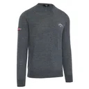 Callaway Crew Neck Merino Mix męski sweter, szary