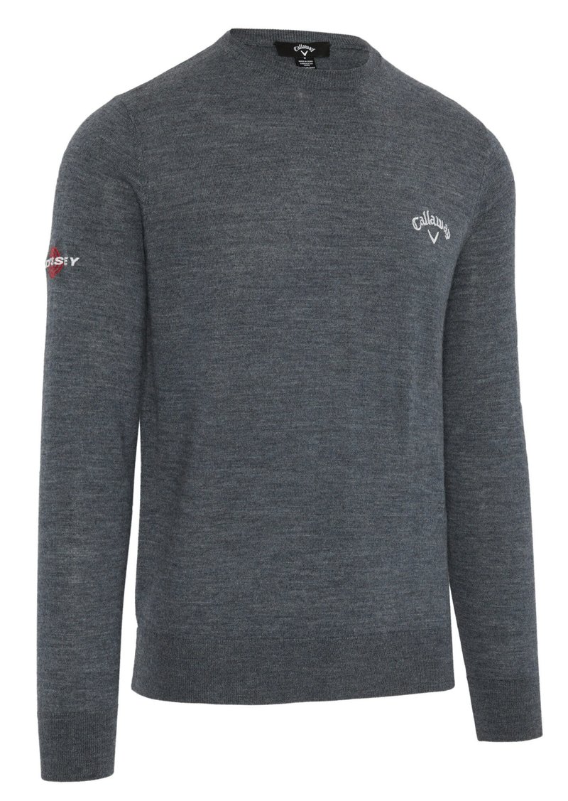 Callaway Crew Neck Merino Mix męski sweter, szary