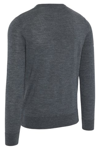 Callaway Crew Neck Merino Mix męski sweter, szary