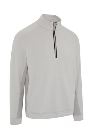 Callaway Brushed Rib 1/4 Zip męska bluza, concrete