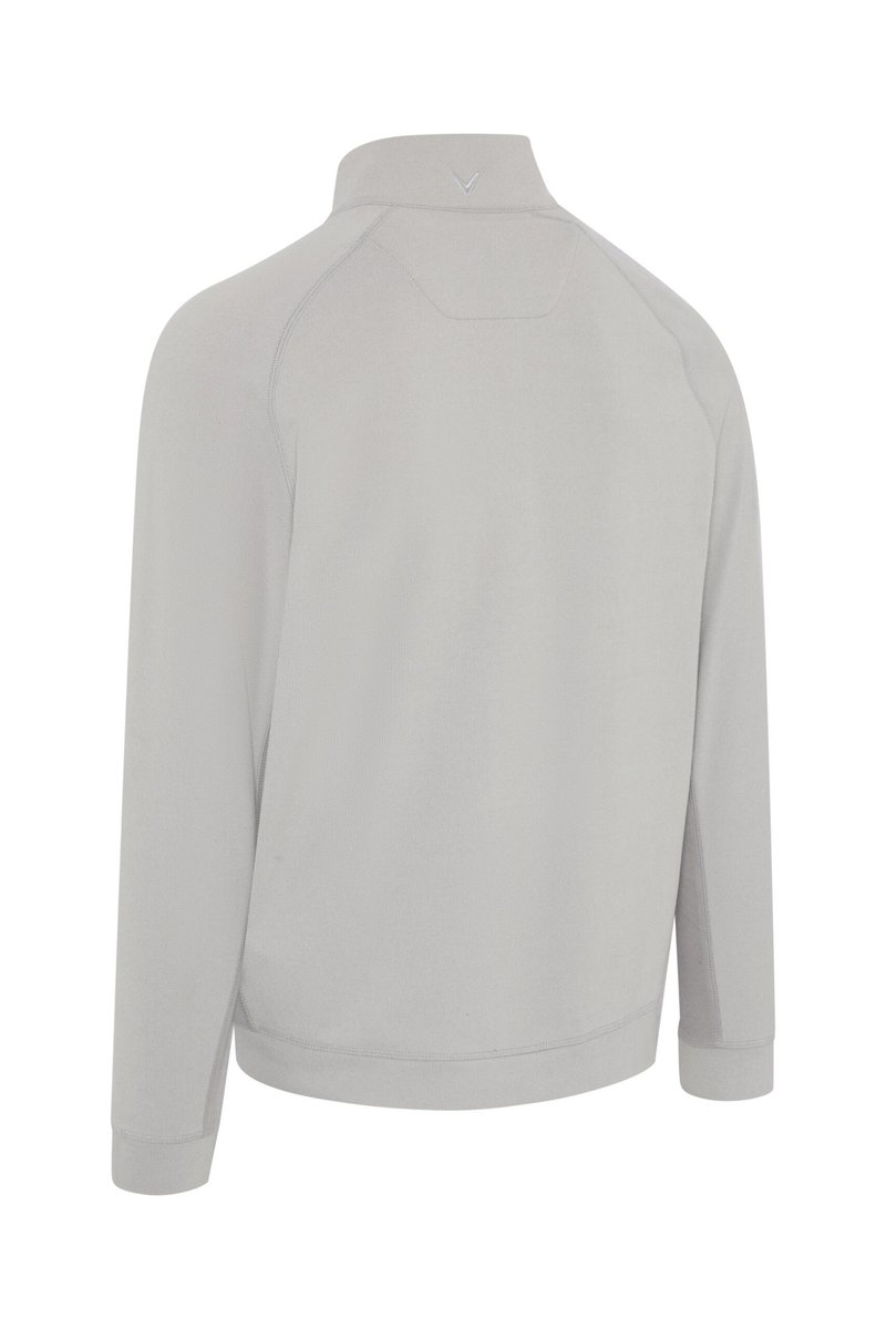Callaway Brushed Rib 1/4 Zip męska bluza, concrete