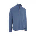 Callaway Brushed Rib 1/4 Zip męska bluza, niebieska